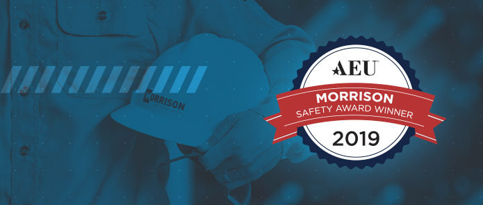 Morrison AEU safety award